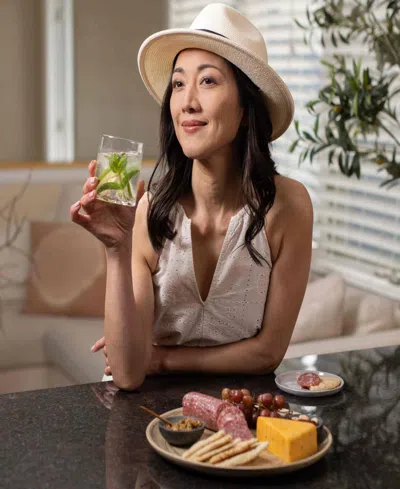 Joyce Chen Lexa Collection 2-pc. Serving Tray Set, Service For 2 In Brown