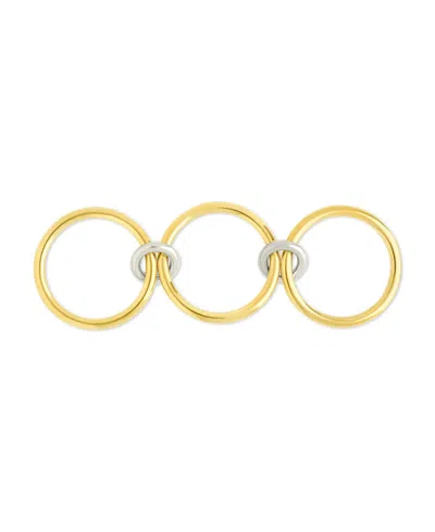 Sterling Forever Tamsen Linked Stacking Ring Set In Multi