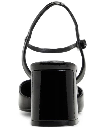 Aldo Women's Gennifer Two-piece Square Toe Pumps In Black