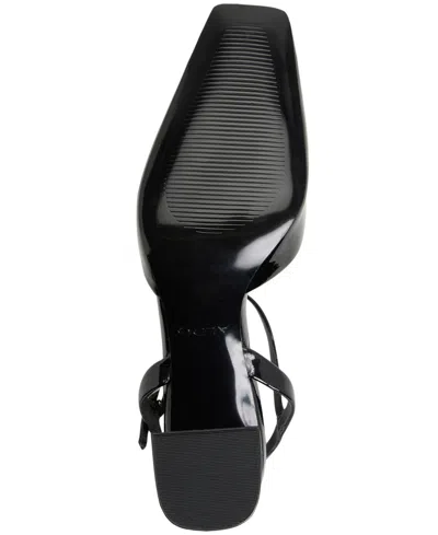 Aldo Women's Gennifer Two-piece Square Toe Pumps In Black