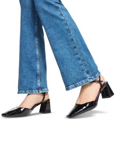 Aldo Women's Gennifer Two-piece Square Toe Pumps In Black