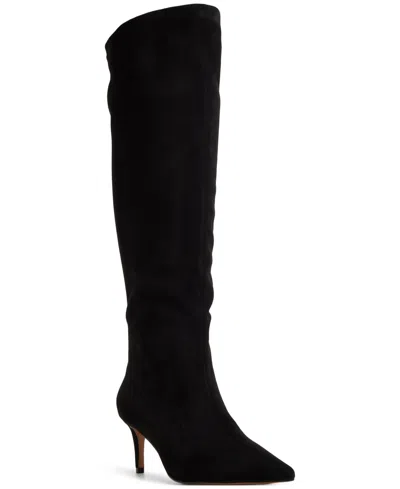 Aldo Women's Kaylynn Knee High Pointed Toe Boots In Black