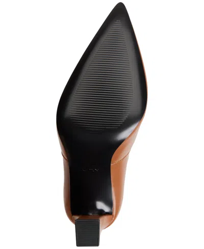 Aldo Nathalee Pointed Toe Knee High Boot In Brown