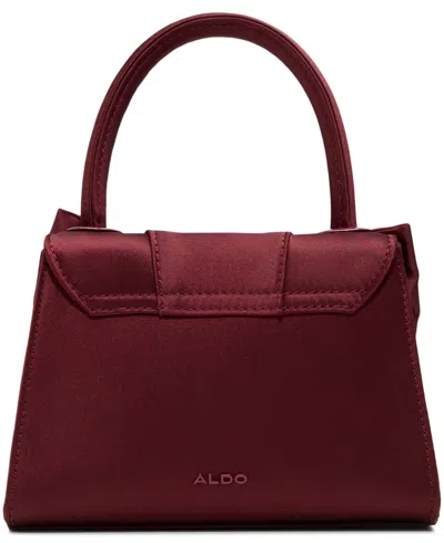 Aldo Decadencee Mini Top Handle Bag In Burgundy