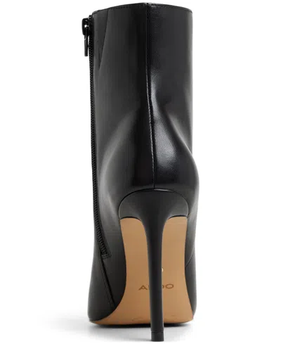 Aldo Guavaberry Pointed Toe Bootie In Black