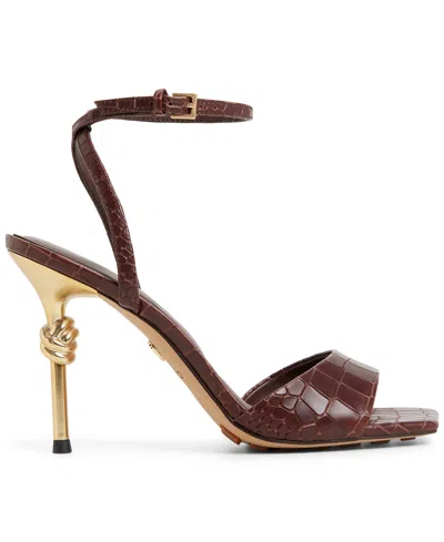 Aldo Harmonious Sandal In Burgundy