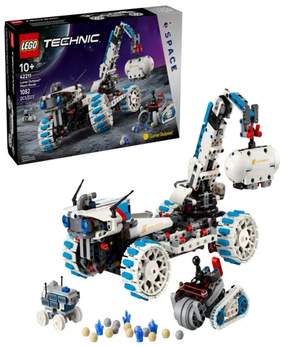 Lego Technic Lunar Outpost Moon Rover Space Vehicle 42211, 1082 Pieces In Multi