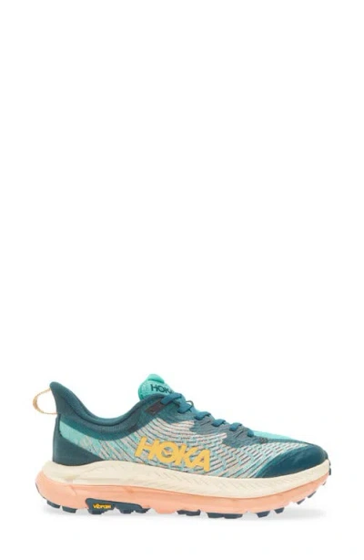 Hoka Mafate Speed 4 Trail Running Shoe In Green