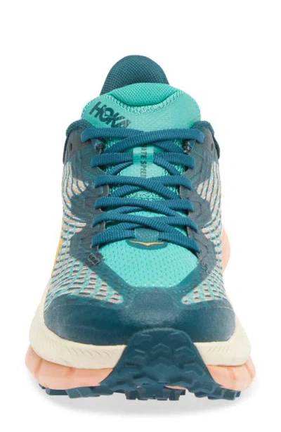 Hoka Mafate Speed 4 Trail Running Shoe In Green