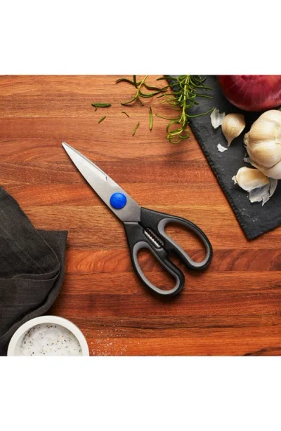 Henckels Cutlery Graphite 7-pc Ss Block Set In Silver