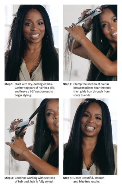 T3 Smooth Id 1 Smart Flat Iron With Touch Interface In Gray