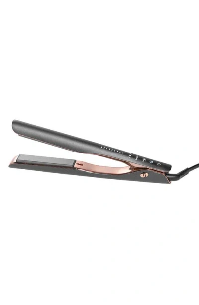 T3 Smooth Id 1 Smart Flat Iron With Touch Interface In Gray