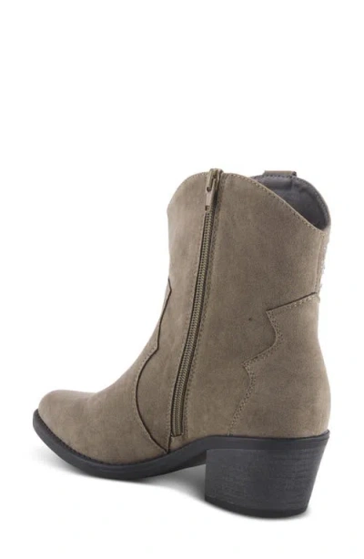 Patrizia By Spring Step Westeria Embellished Western Boot In Gray