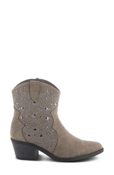 Patrizia By Spring Step Westeria Embellished Western Boot In Gray