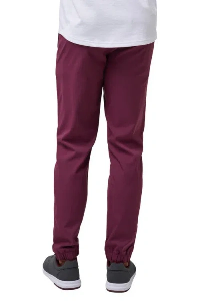 Travismathew Sport Mode Twill Joggers In Purple