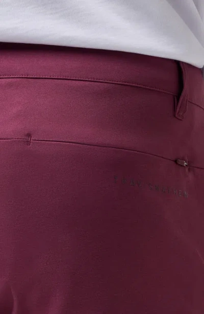 Travismathew Sport Mode Twill Joggers In Purple