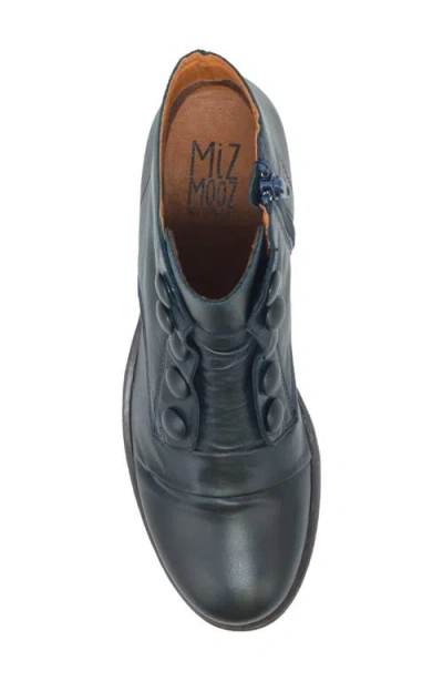 Miz Mooz Louise Slightly Slouchy Bootie In Blue