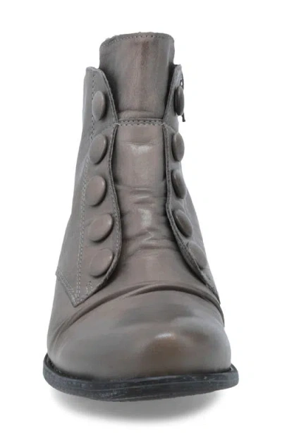 Miz Mooz Louise Slightly Slouchy Bootie In Gray