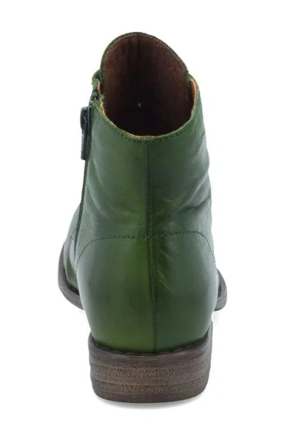 Miz Mooz Louise Slightly Slouchy Bootie In Green