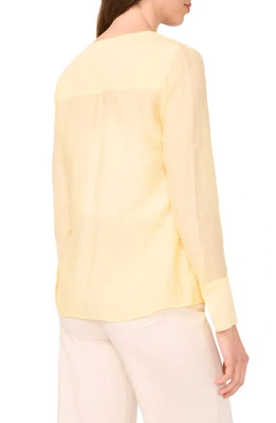 Halogen ® Tie Front Top In Yellow