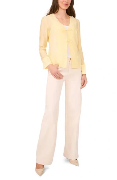 Halogen ® Tie Front Top In Yellow