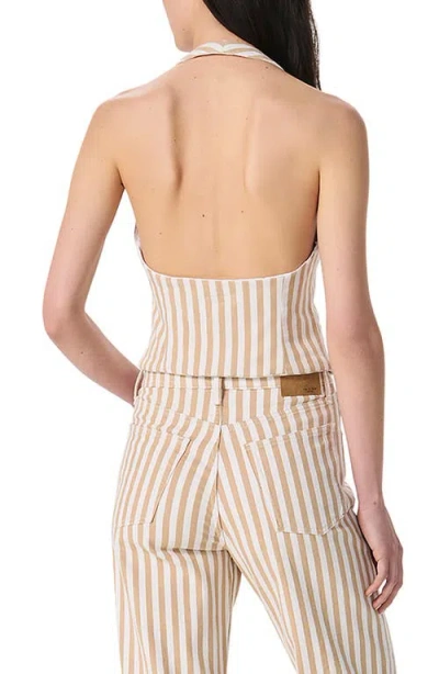 Rag & Bone Ethel Button-up Vest In Brown