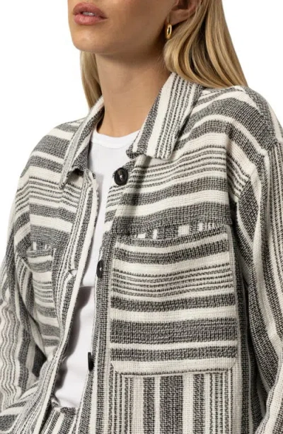 Sanctuary Shoreside Jacket In Atlantic Stripe In Blue