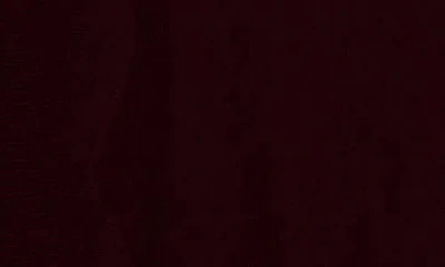 Sofia Cashmere Scallop Edge Open Cardigan In Burgundy