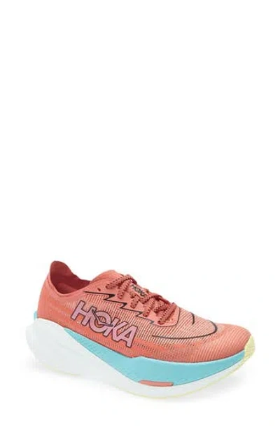 Hoka Mach X 2 Running Shoe In Brown