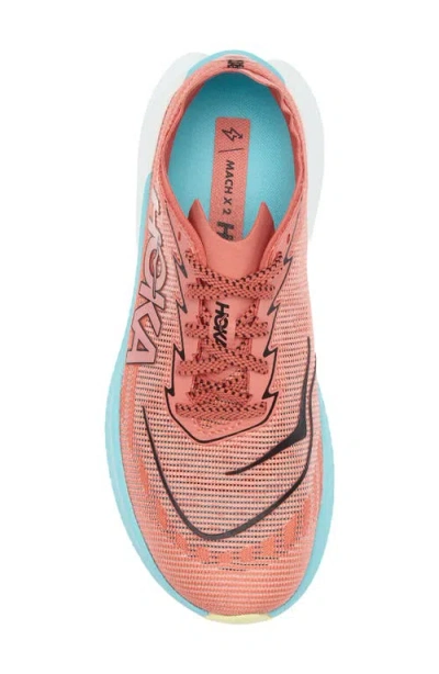 Hoka Mach X 2 Running Shoe In Brown