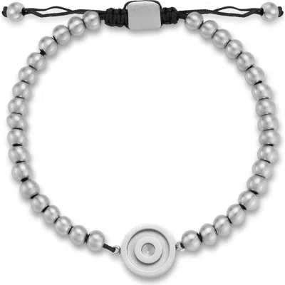 Yield Of Men Target Charm Ball Bead Slider Bracelet In Metallic