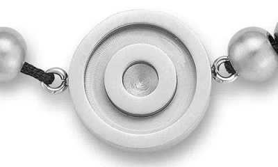 Yield Of Men Target Charm Ball Bead Slider Bracelet In Metallic