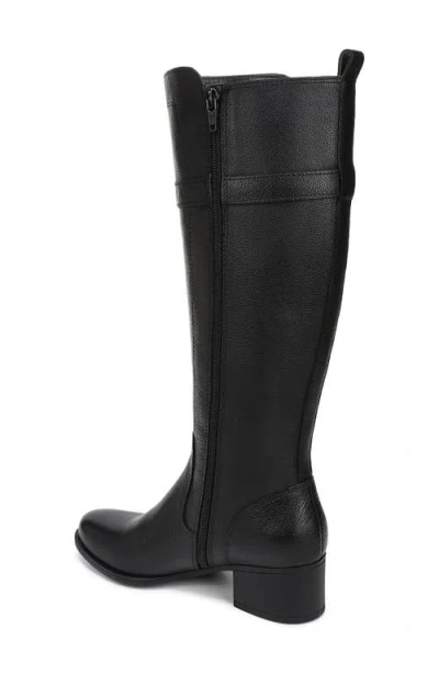 Naturalizer Womens Kenna Knee High Boots Regular Wide Calf Extra Wide Calf In Black
