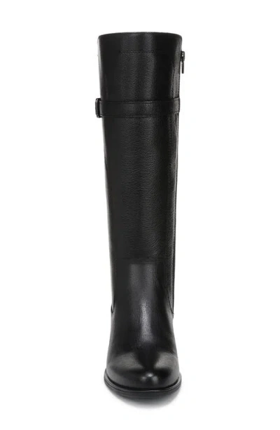 Naturalizer Womens Kenna Knee High Boots Regular Wide Calf Extra Wide Calf In Black