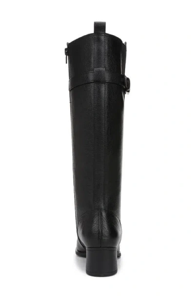 Naturalizer Womens Kenna Knee High Boots Regular Wide Calf Extra Wide Calf In Black