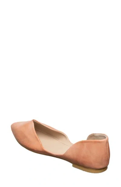 Antelope Thea Pointed Toe Flat In Nude