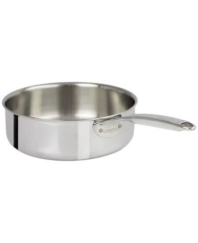 Cristel Castel Pro Ultraply 5.5 Qt. Stainless Steel Saute Pan In Metallic
