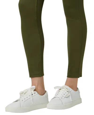 Hue Classic Stretch Denim Leggings, Regular & Plus Sizes In Green