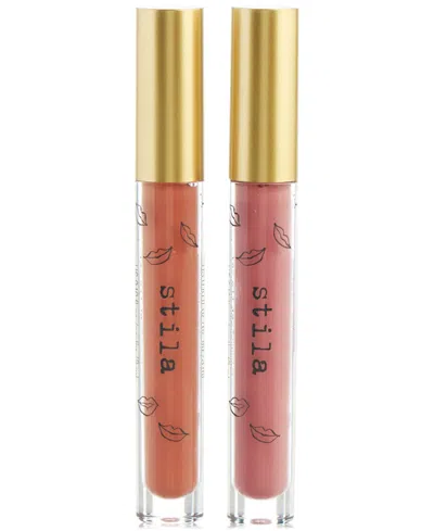 Stila Kisses Make Me Happy Stay All Day Liquid Lipstick Duo In Multi