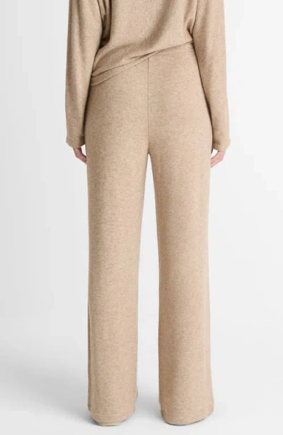 Vince Textured Knit Lounge Pants In Smokey Quartz In Neutral