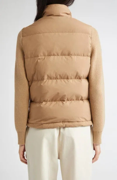 Eleventy Down Puffer Jacket In Neutral