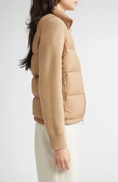 Eleventy Down Puffer Jacket In Neutral