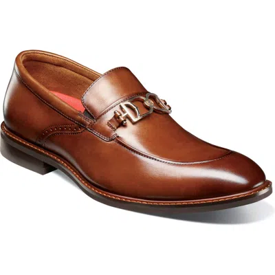 Stacy Adams Men's Boyd Moc Toe Slip-on Loafers In Brown