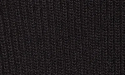 Maison Margiela Black Wool Zip-up Cardigan In Black