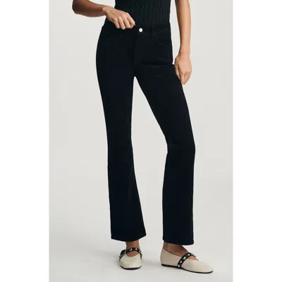 Mavi Jeans Molly Corduroy Low Rise Bootcut Jeans In Black