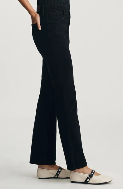 Mavi Jeans Molly Corduroy Low Rise Bootcut Jeans In Black