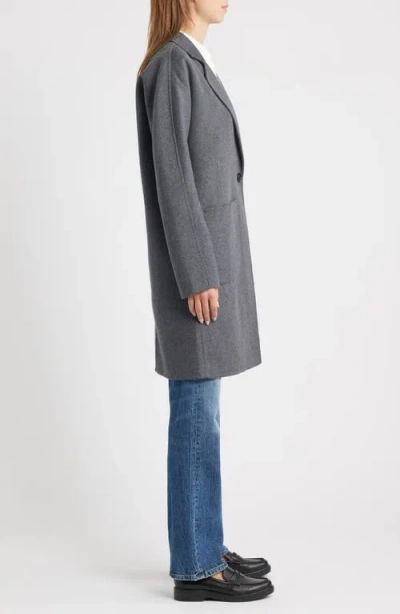 Rails Everest Brushed Wool Blend Coat In Gray