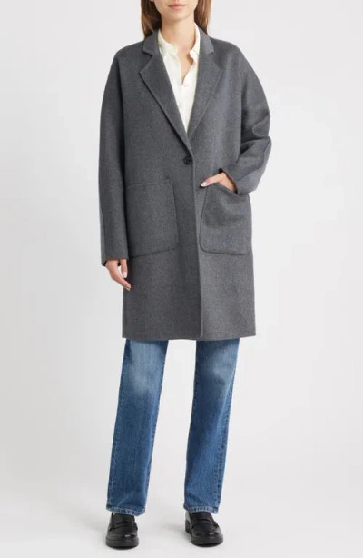 Rails Everest Brushed Wool Blend Coat In Gray