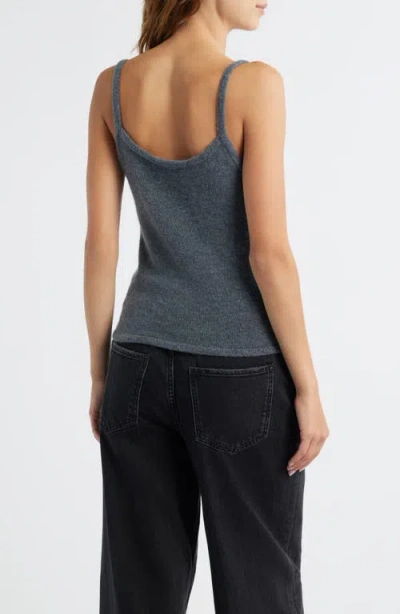 Rails Hollie Slub Camisole In Gray