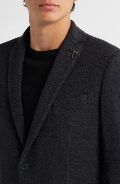 John Varvatos Star Usa Varick-c Slim Fit Wool Blend Sport Coat In Black